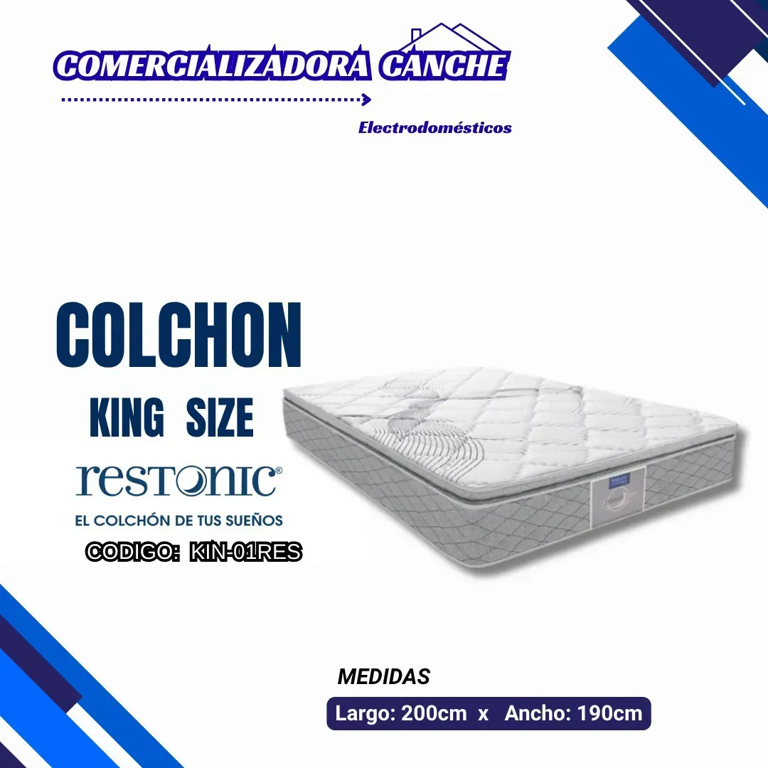 COLCHON KINGSIZE RESTONIC 