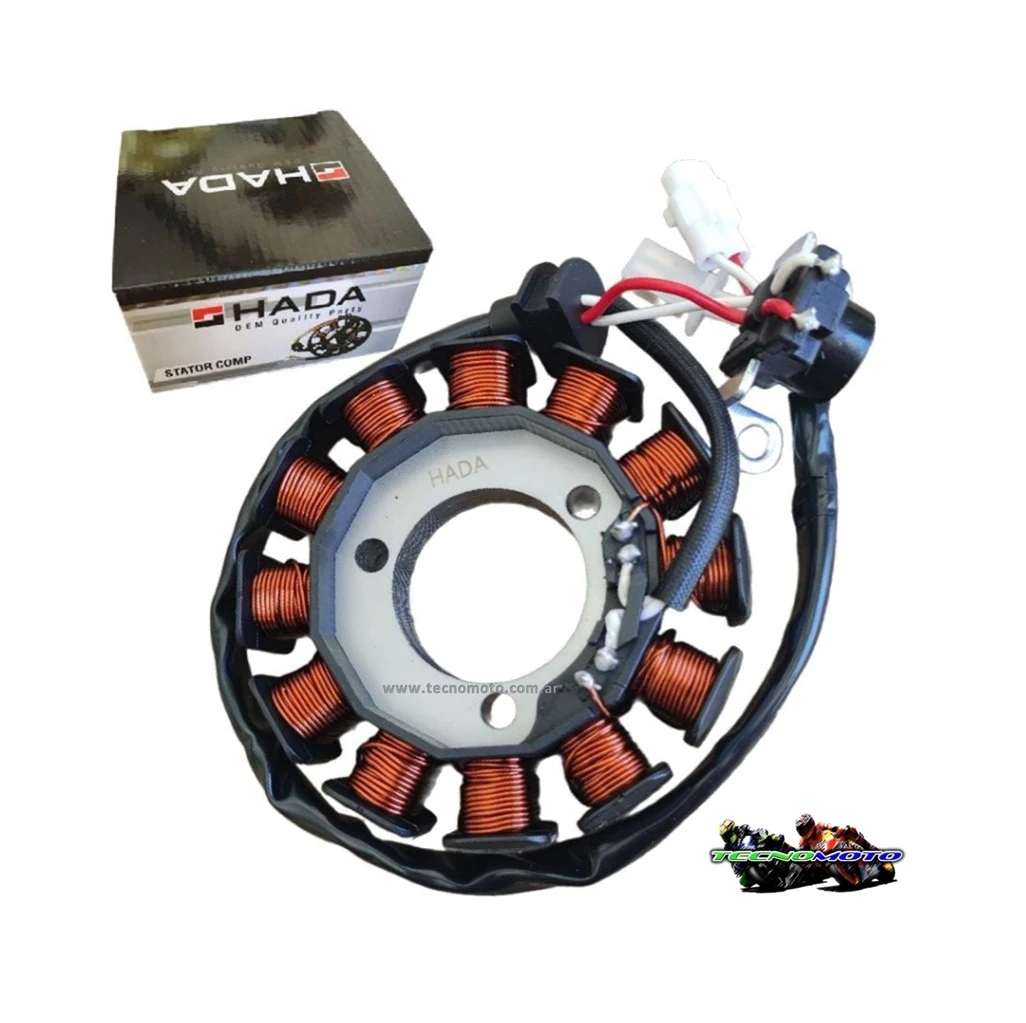ESTATOR YAMAHA 125 YBR FACTOR 12B 100% COBRE - 48735