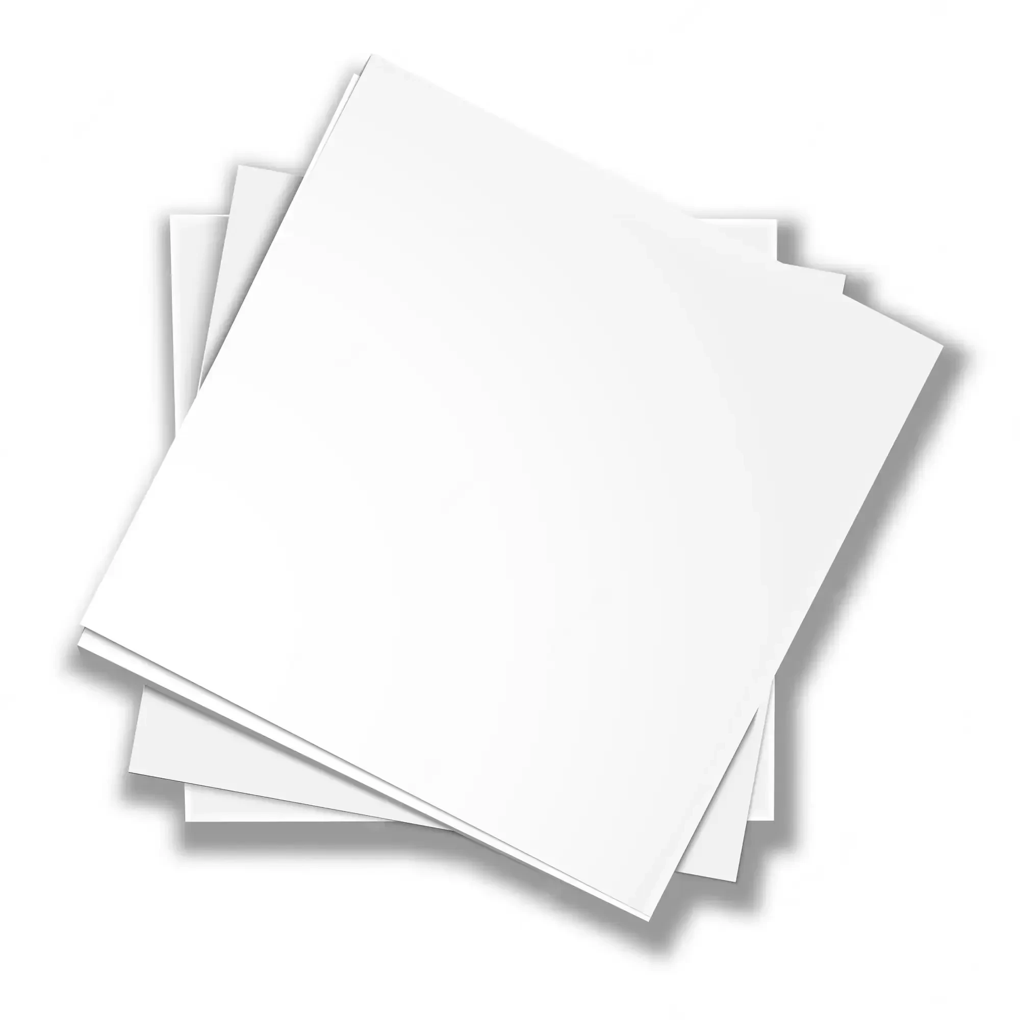 Hoja blanca bolsa con 100 tamaño carta 