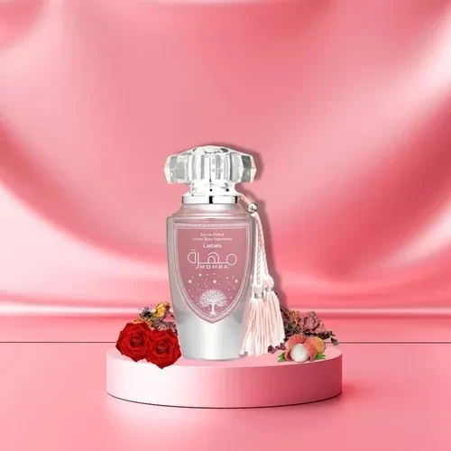 PERFUME MOHRA SILKY ROSE LATTAFA 100ML 3