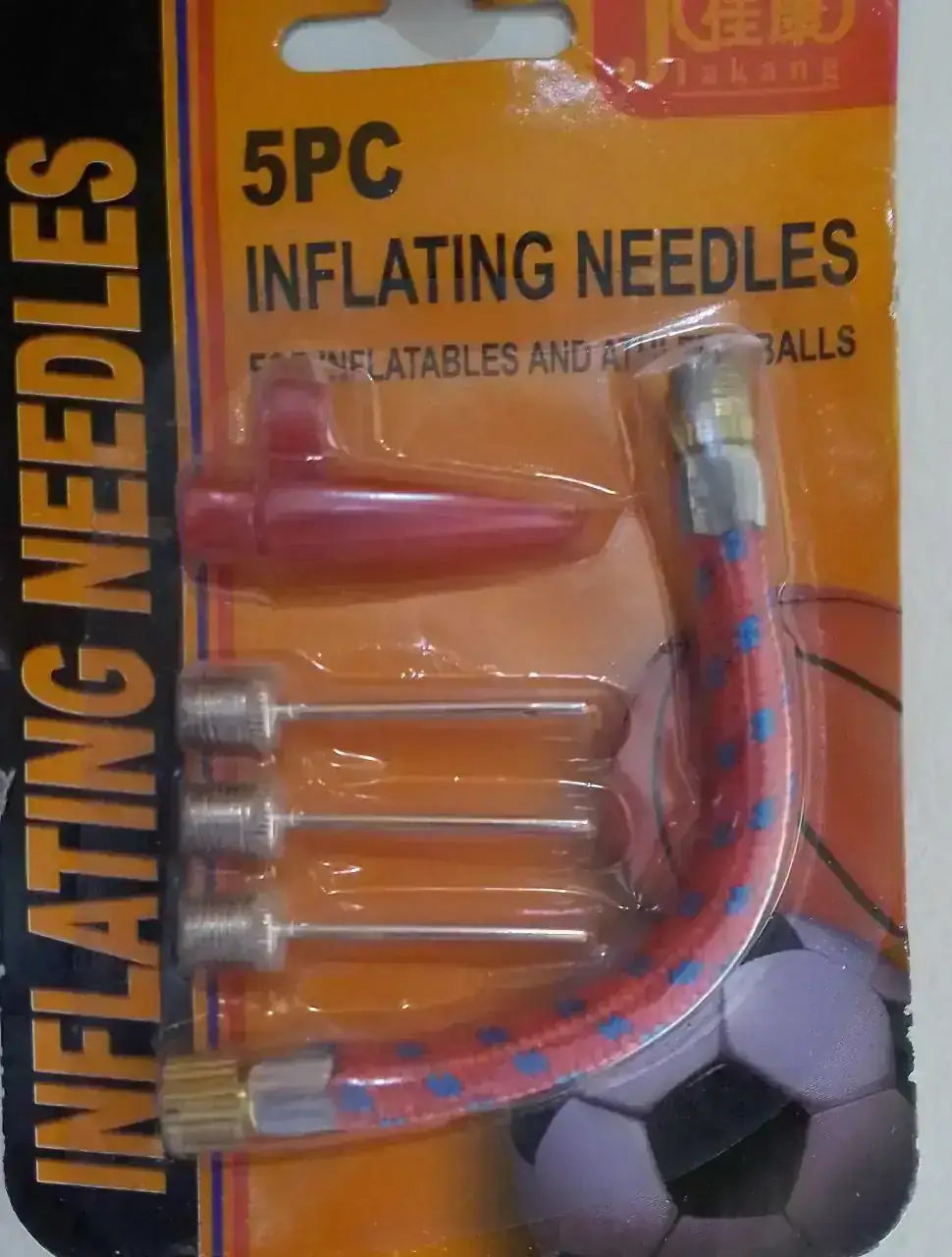 Accesorios para inflar pelota y bici