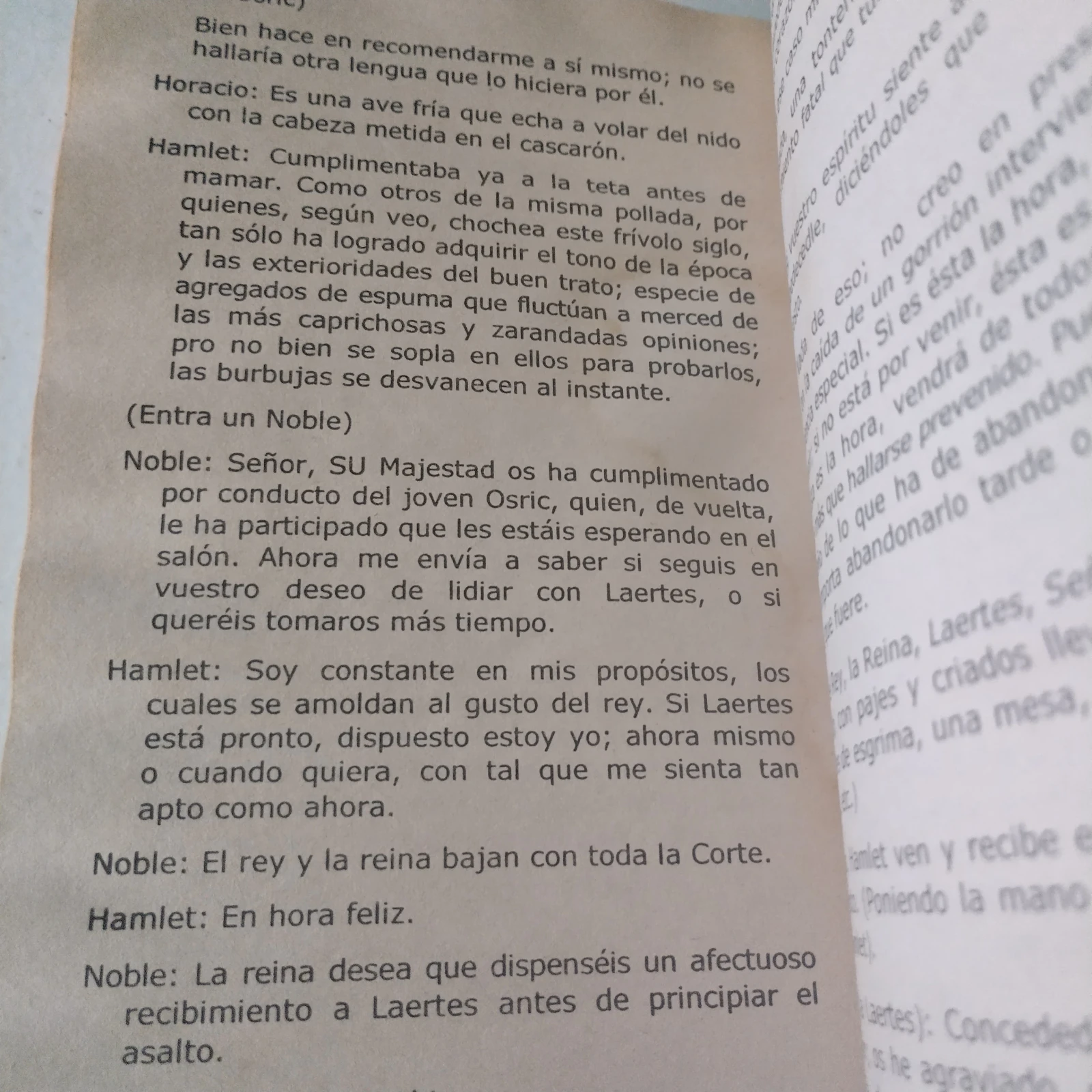Hamlet, William Shakespeare, usado  3