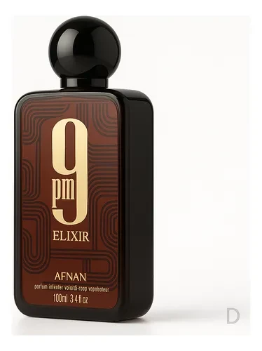 PERFUME 9PM ELIXIR AFNAN 100ML 2