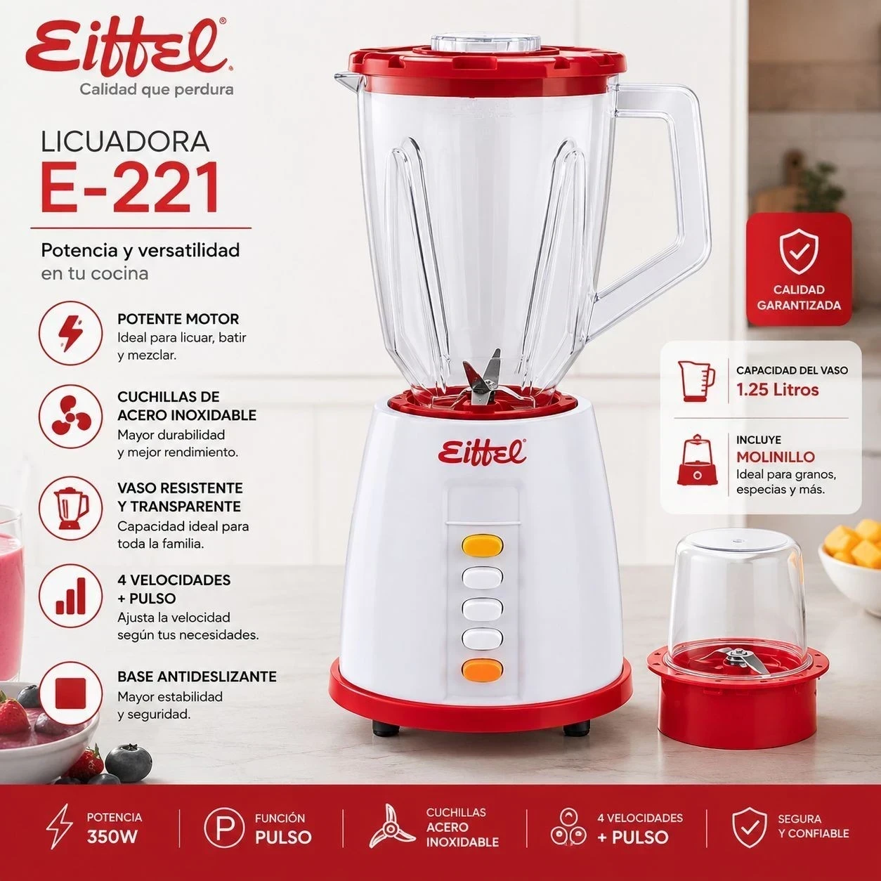 LICUADORA EIFFEL E-221*