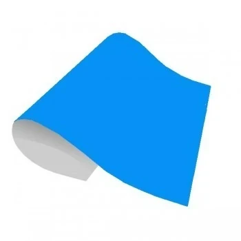 Cartulina fluorescente azul 