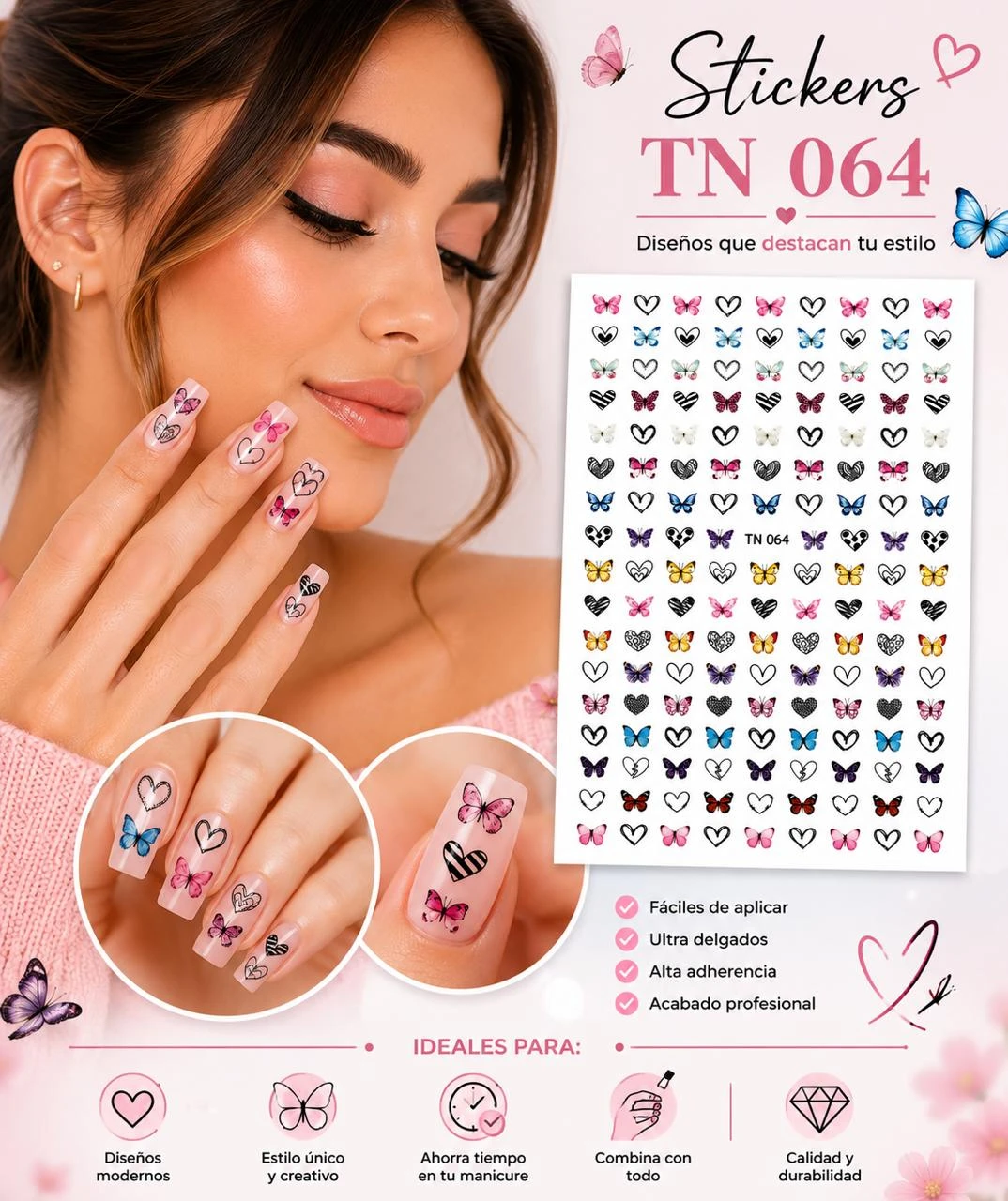 lamina de para uñas sticker tn064.jfif