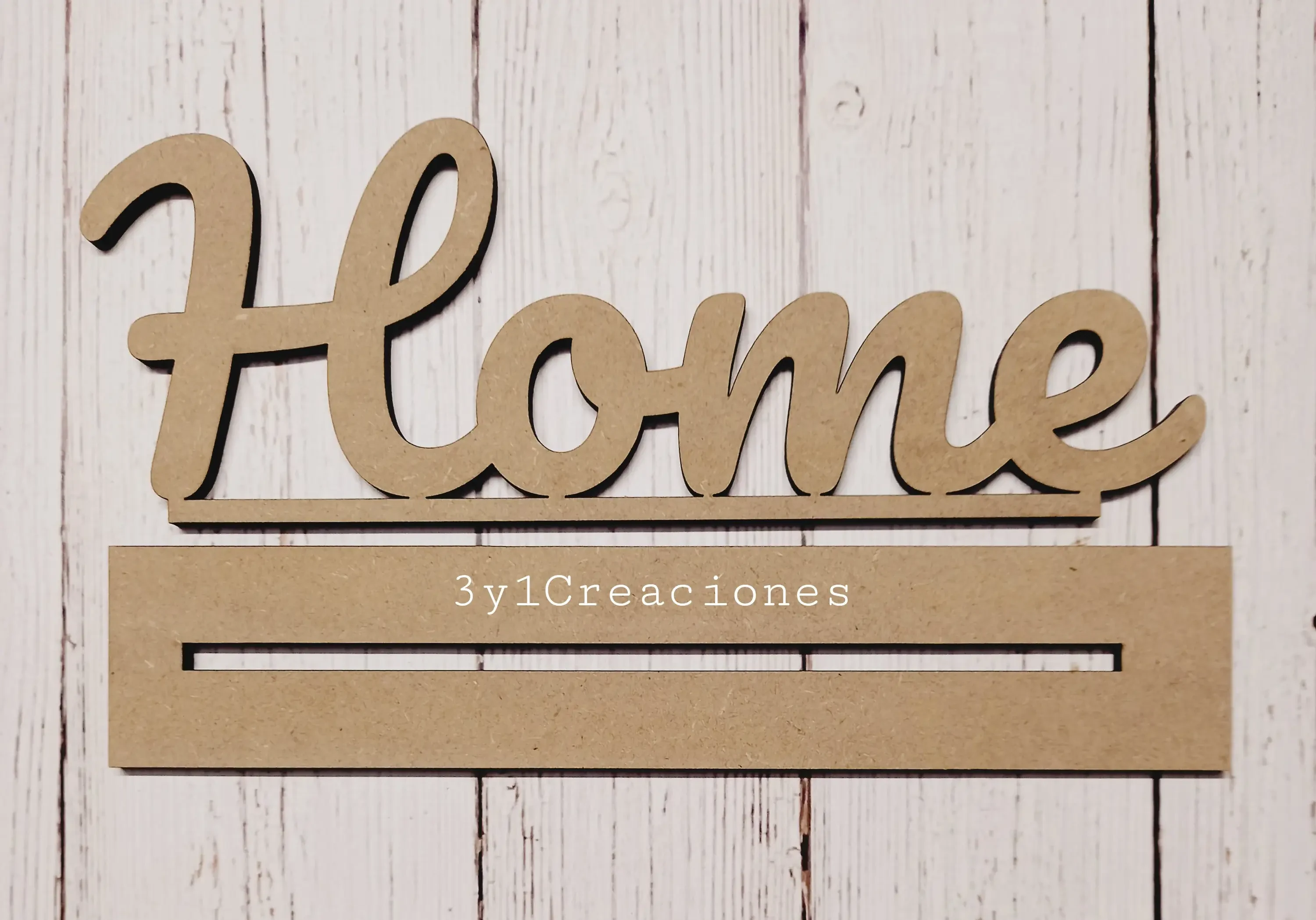 HOME CURSIVA CON BASE