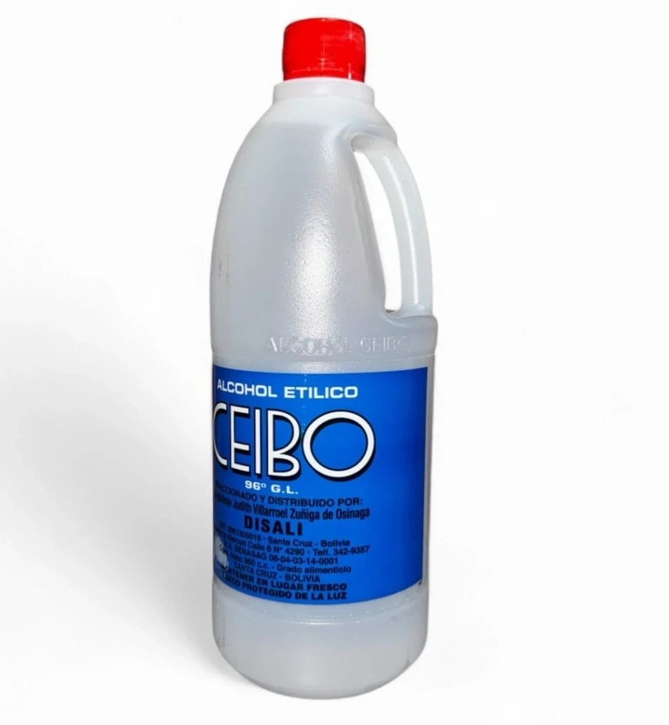 ALCOHOL ETILICO CEIBO 1L