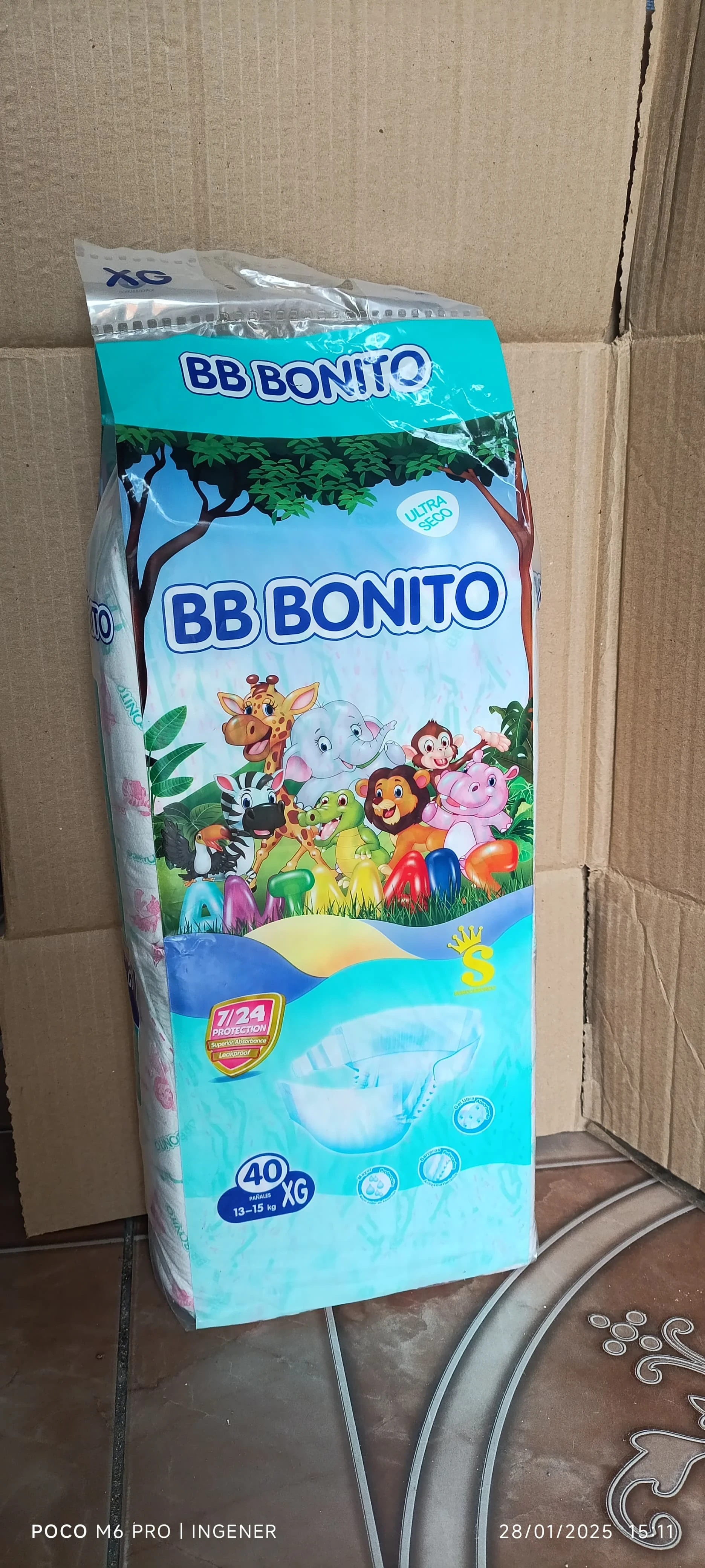 BEBE BONITO G 40und