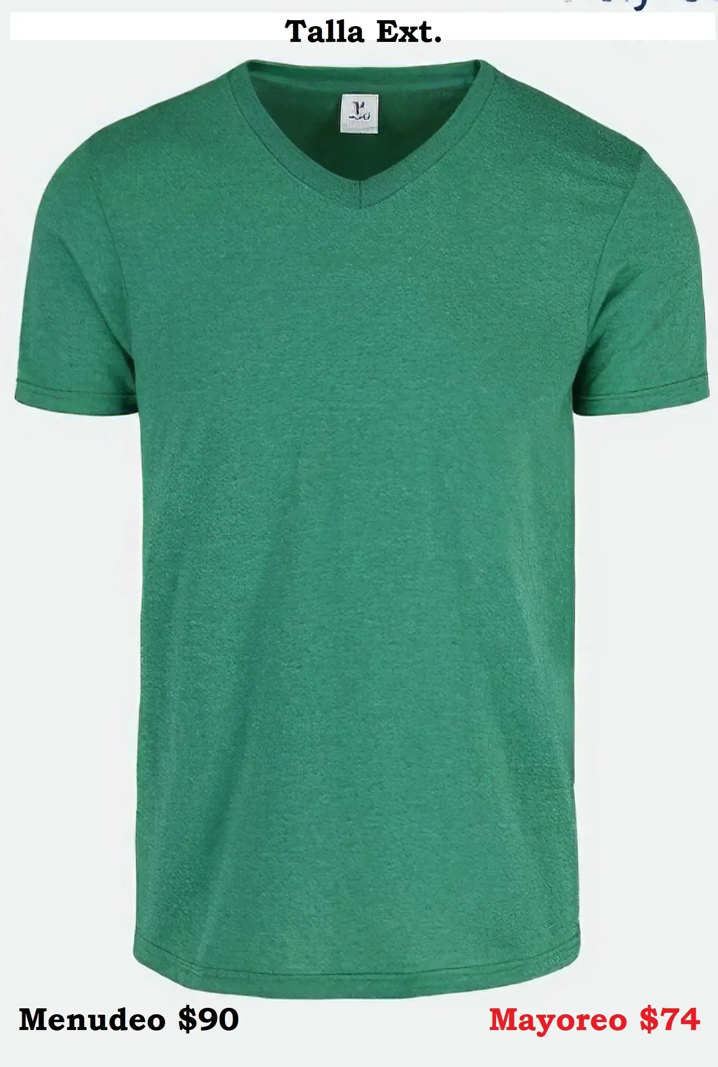 Playera algodon Ext