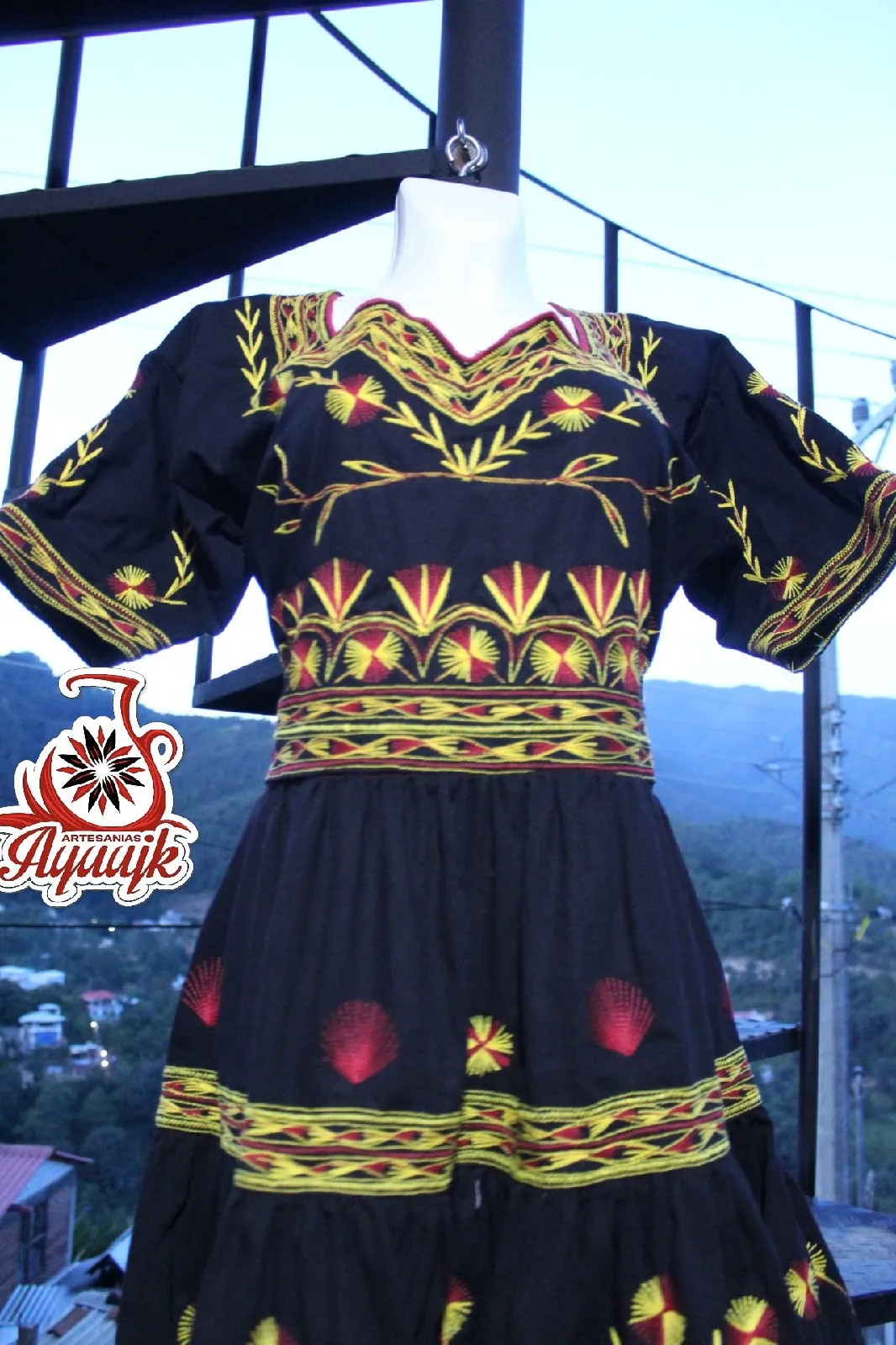 vestido honor ayuujk 