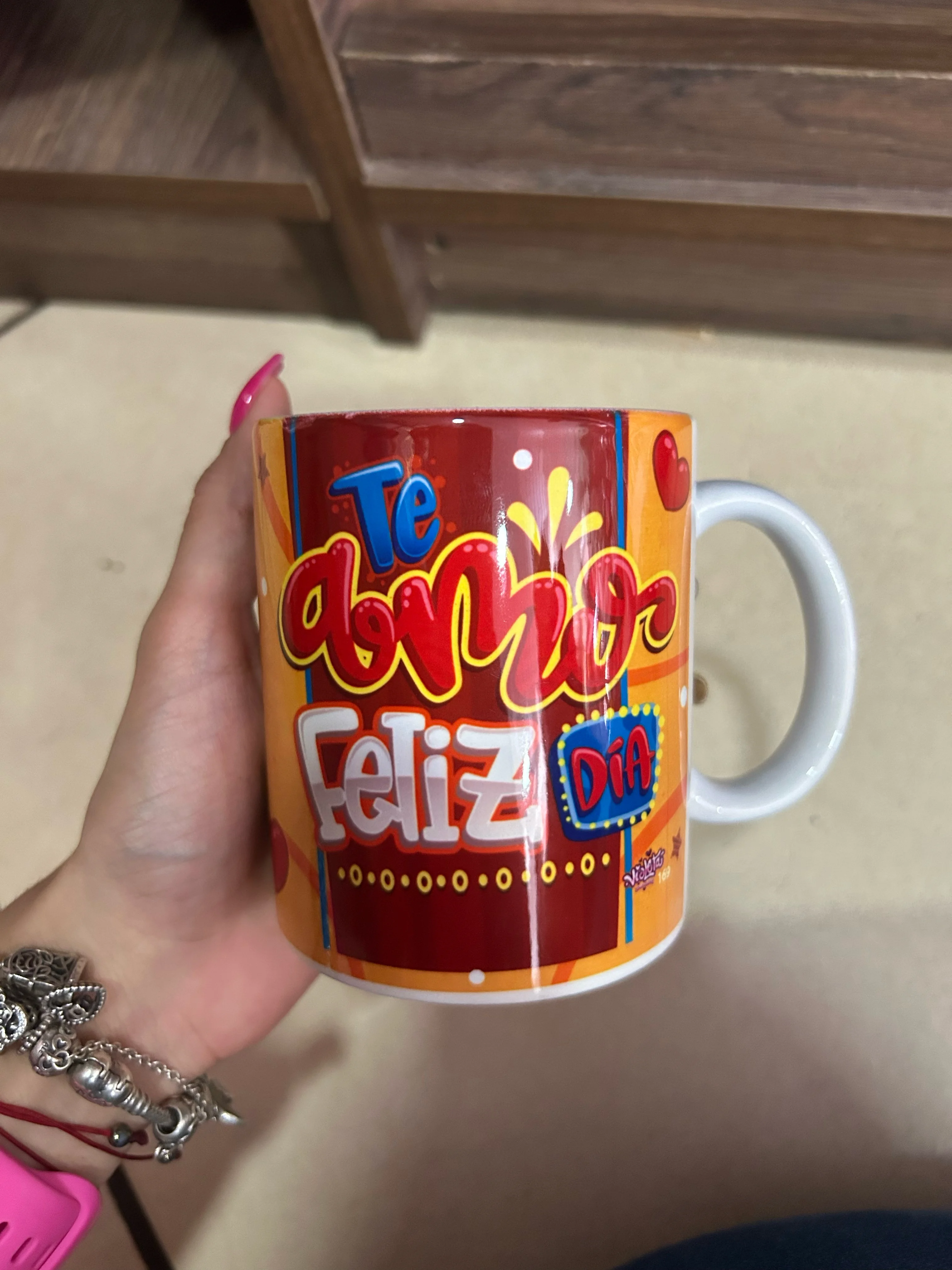 Taza con mensaje 2