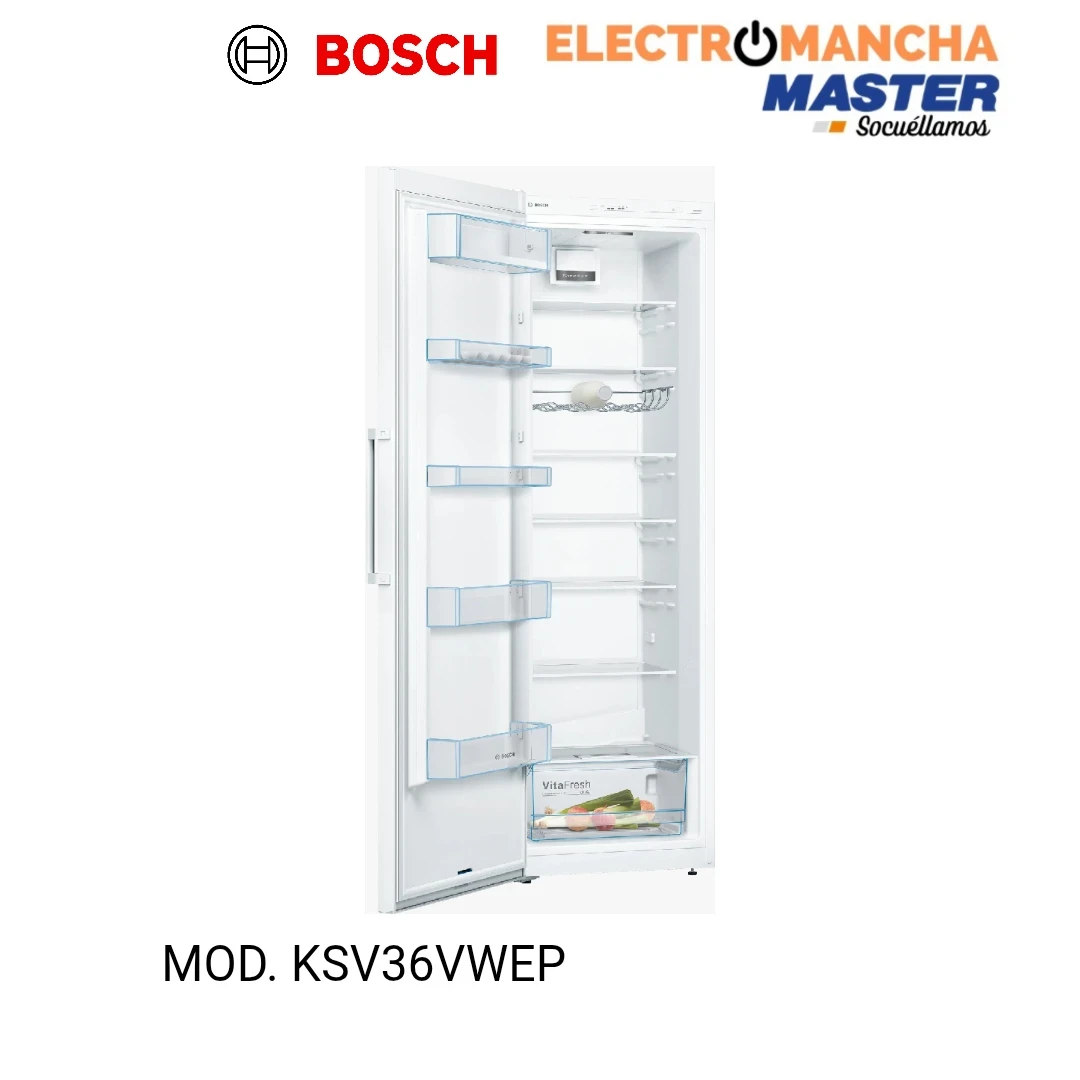 FRIGO 1 PUERTA BOSCH KSV36VWEP 1,86*60 BLANCO E 2