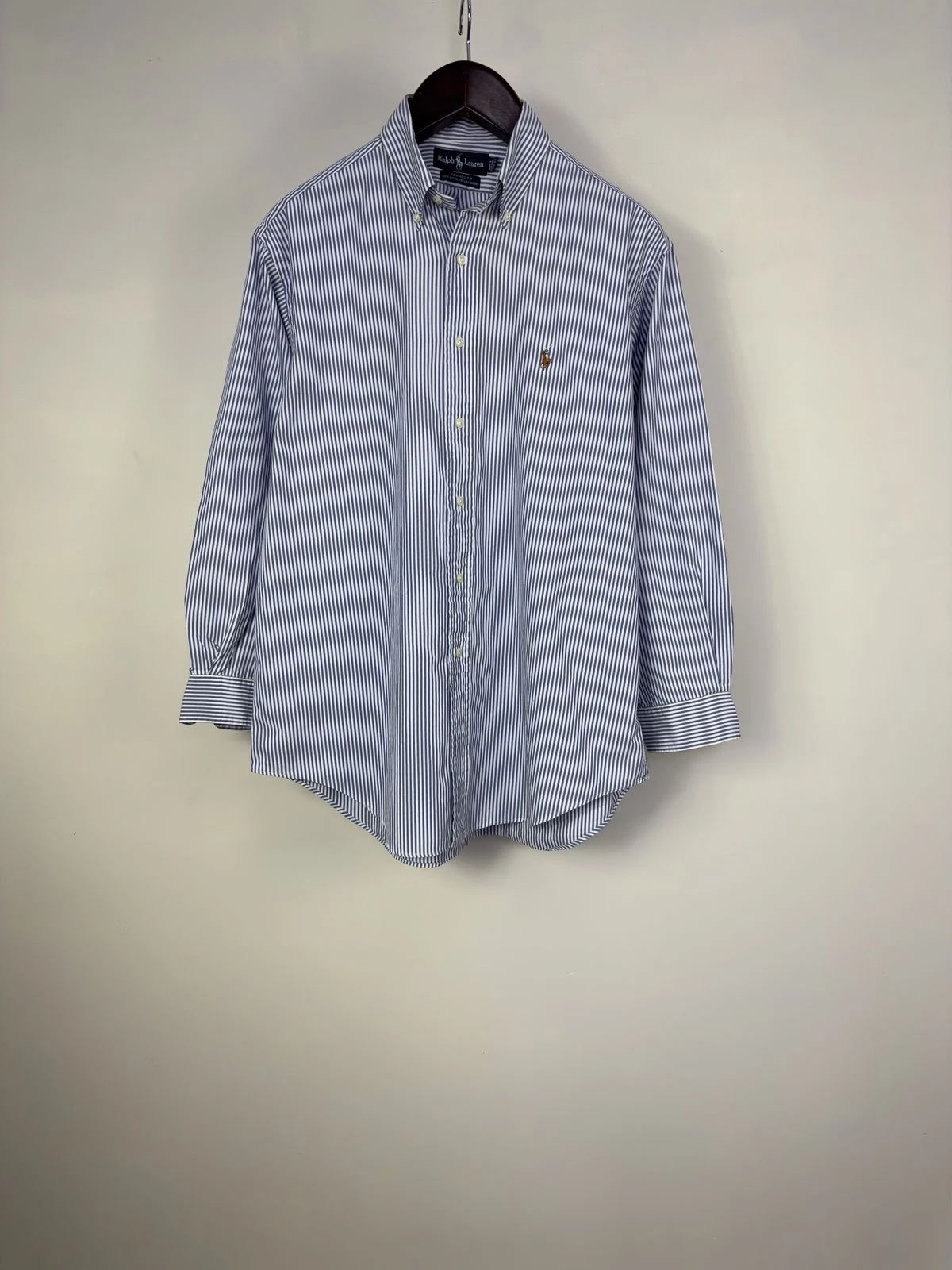 RALPH LAUREN "YARMOUTH" PINPOINT OXFORD SHIRT 2