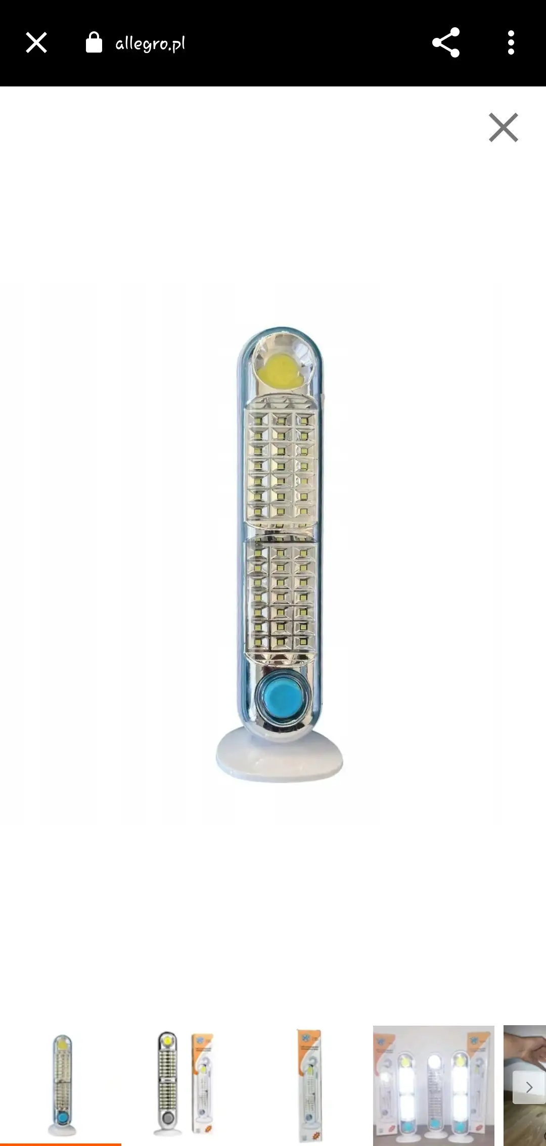 Lámpara portátil led 3
