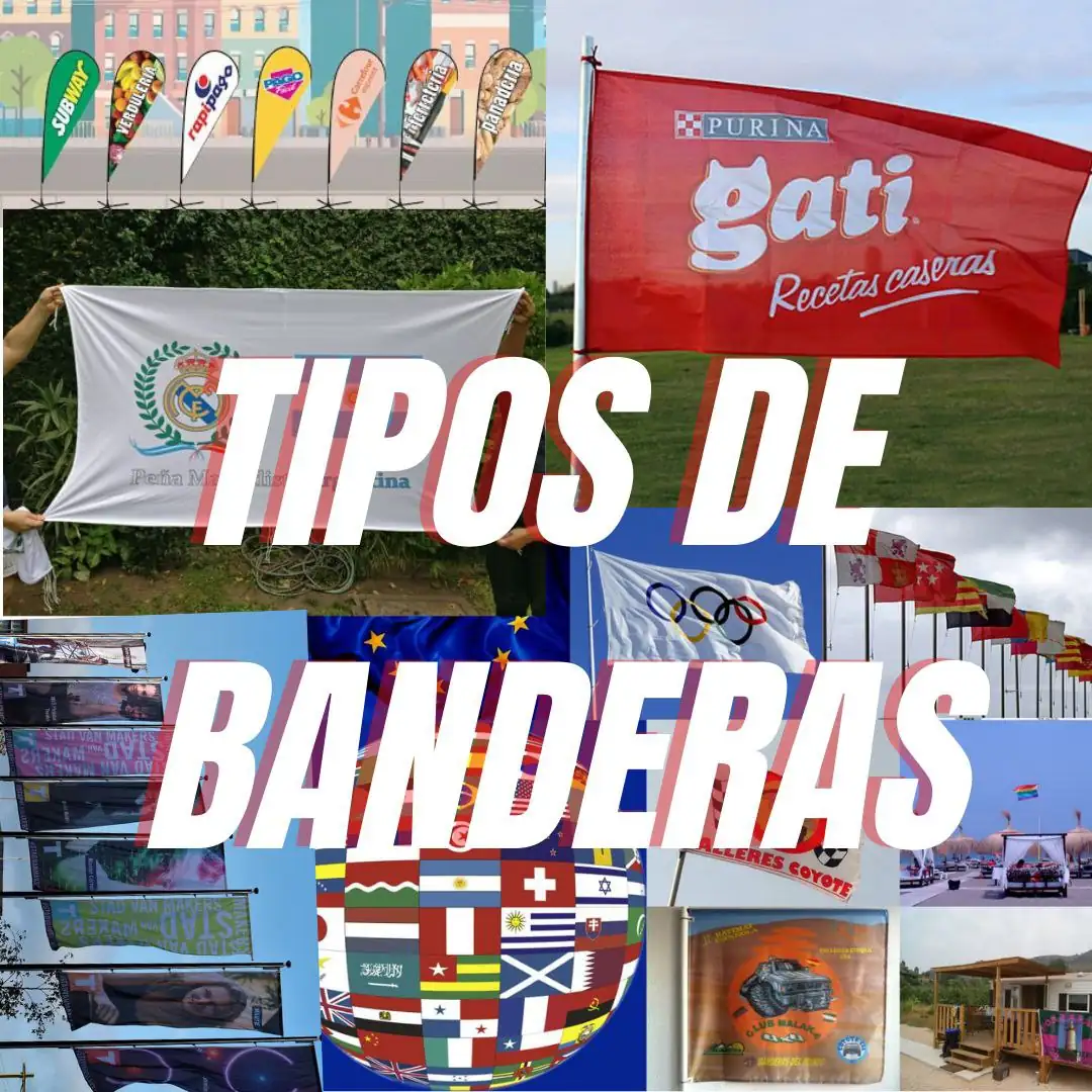 BANDERAS PERSONALIZADAS X METRO.