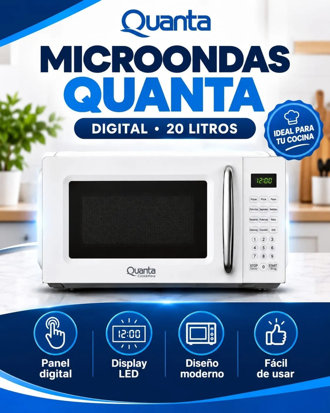 Microondas Quanta 20L