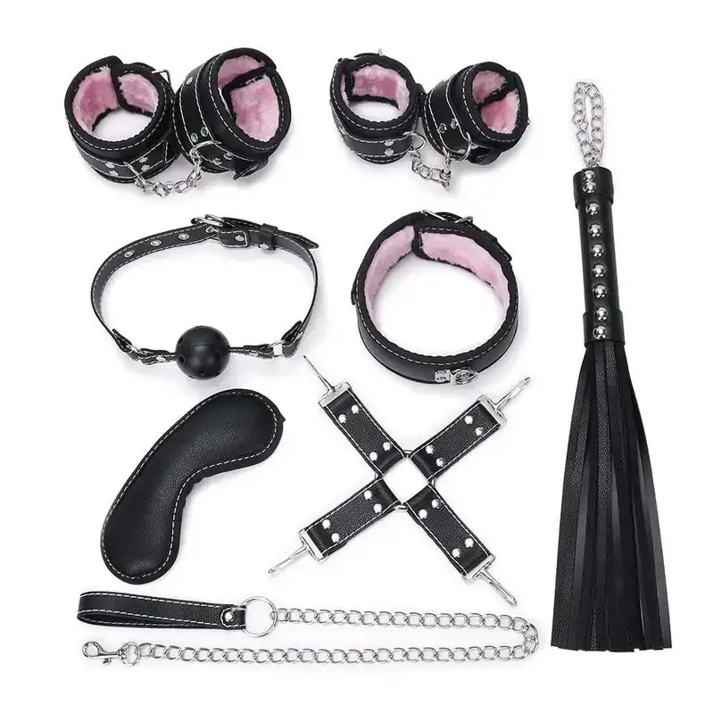 BDSM Kit Bondage Fiore Negro