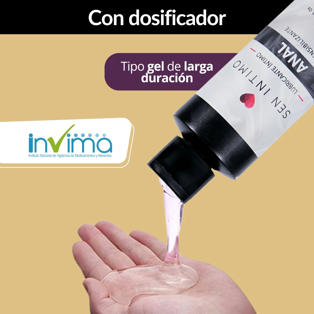 Lubricante anal gel dilatador  3