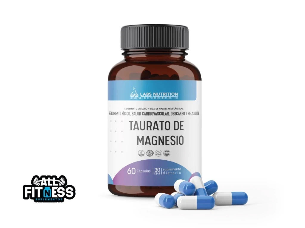 Taurato de magnesio 500mg