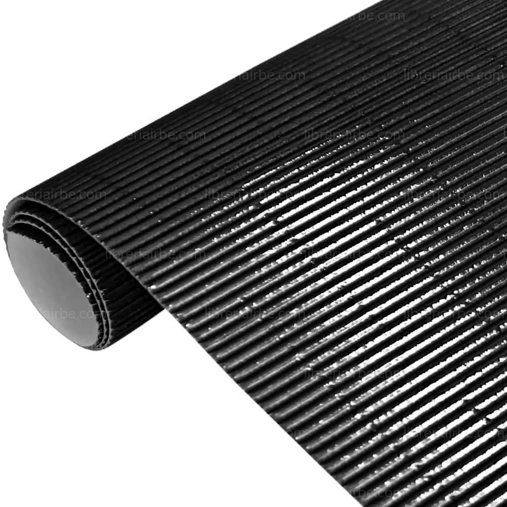Corrugado negro pliego metalico 