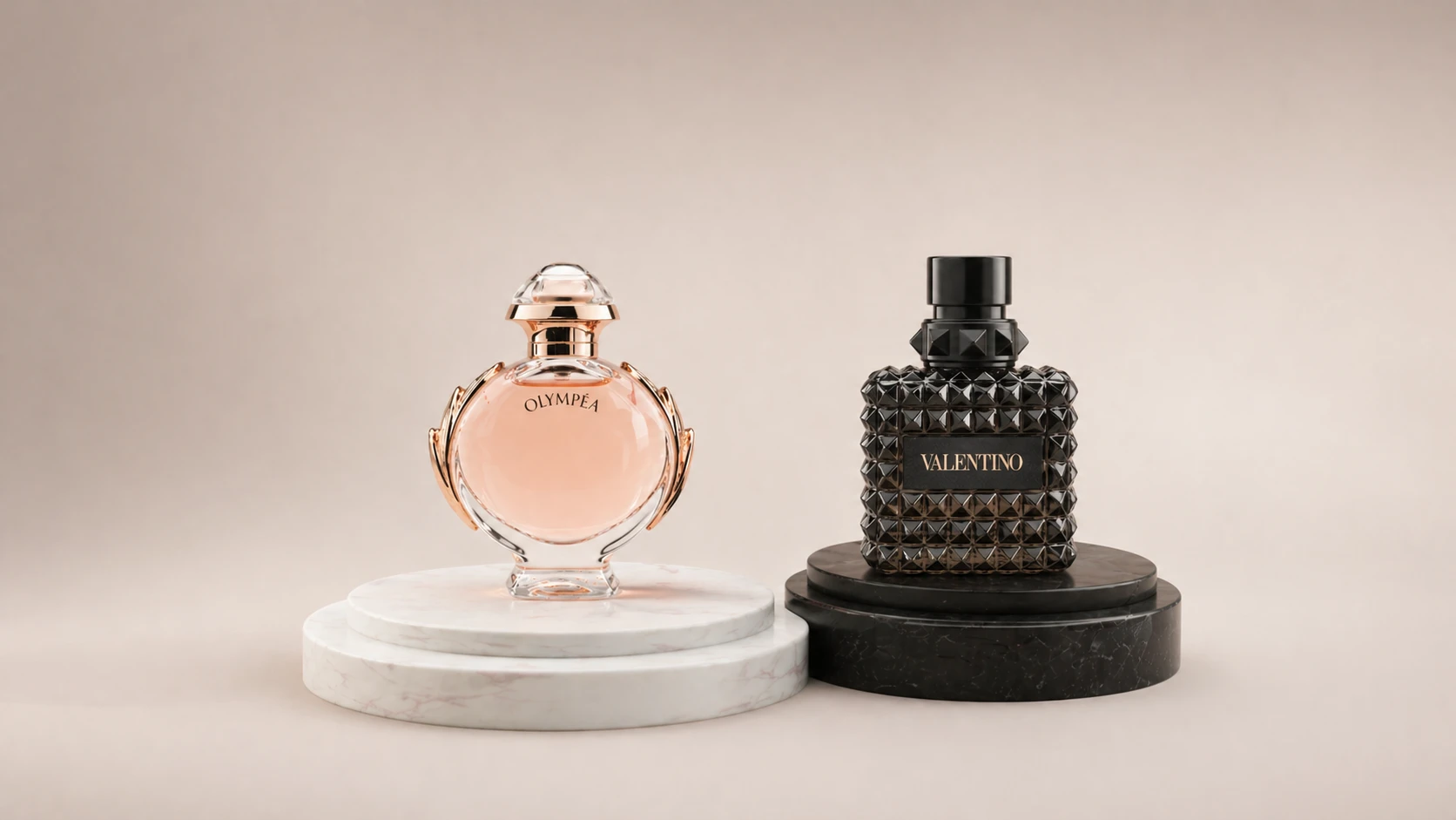 Olympéa de Paco Rabanne - Valentino Uomo Born In Roma Intense 