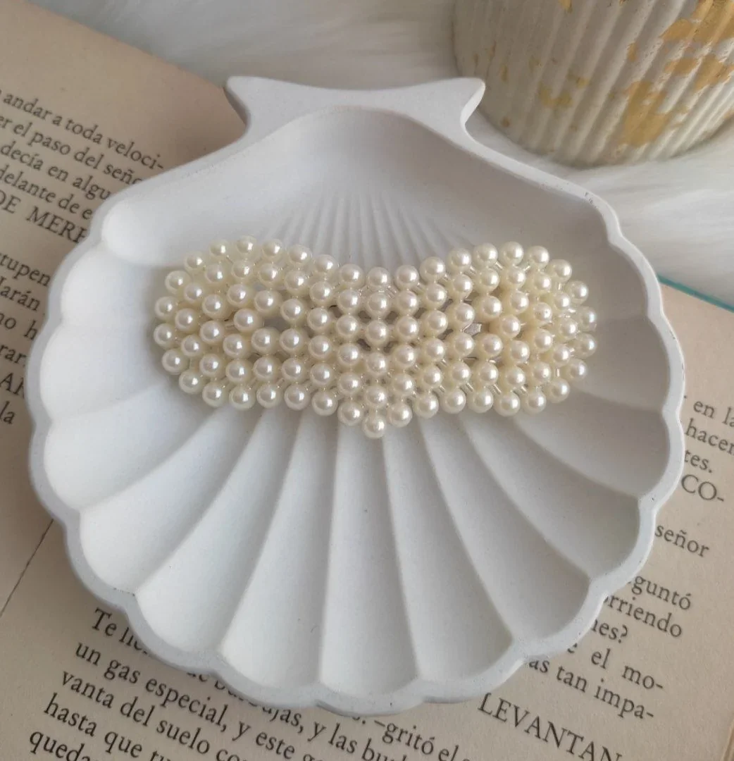HAIR CLIP PERLAS CORAZON
