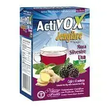 ACTIVOX BEBIDA CALIENTE X 6 SOBRES MORA SILVESTRE NATURAL FRESHLY