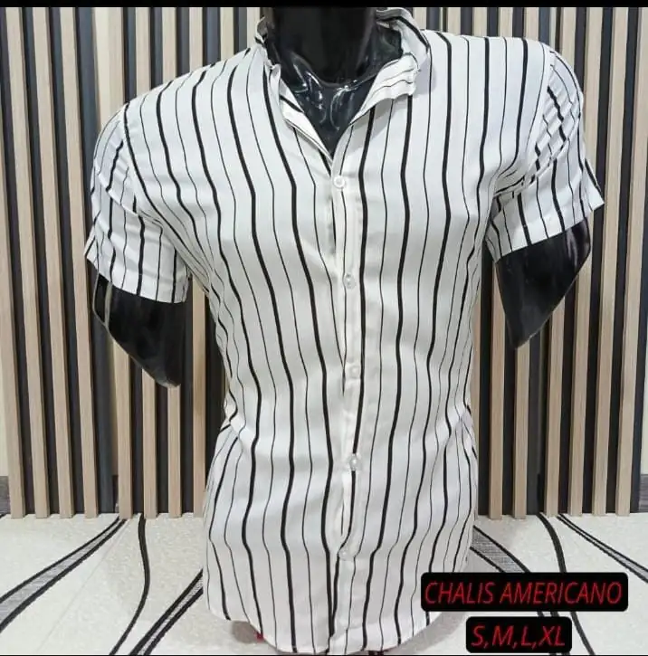 Camisa en chalis americano 