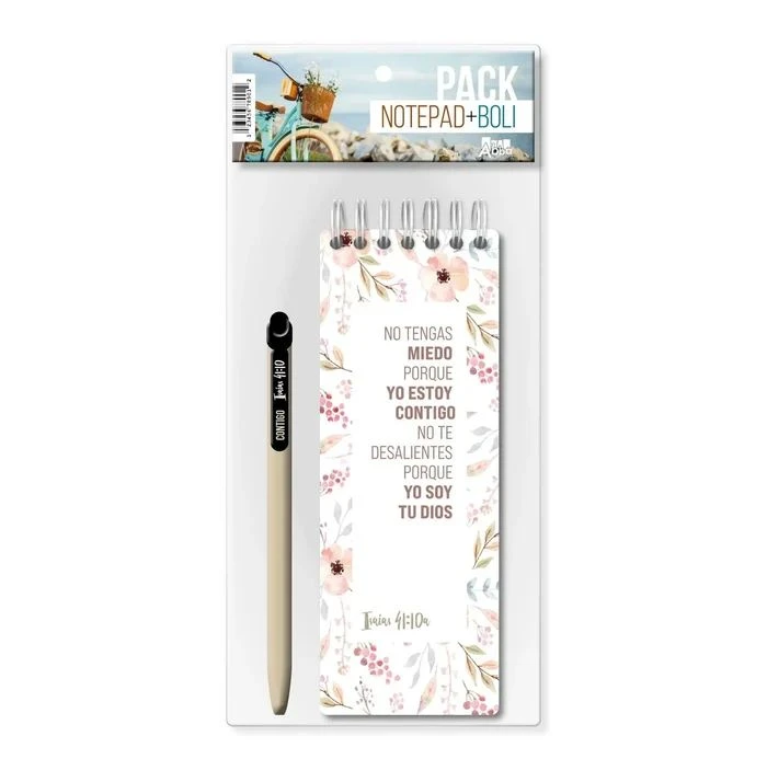 Libreta larga con lapicero No temas 5