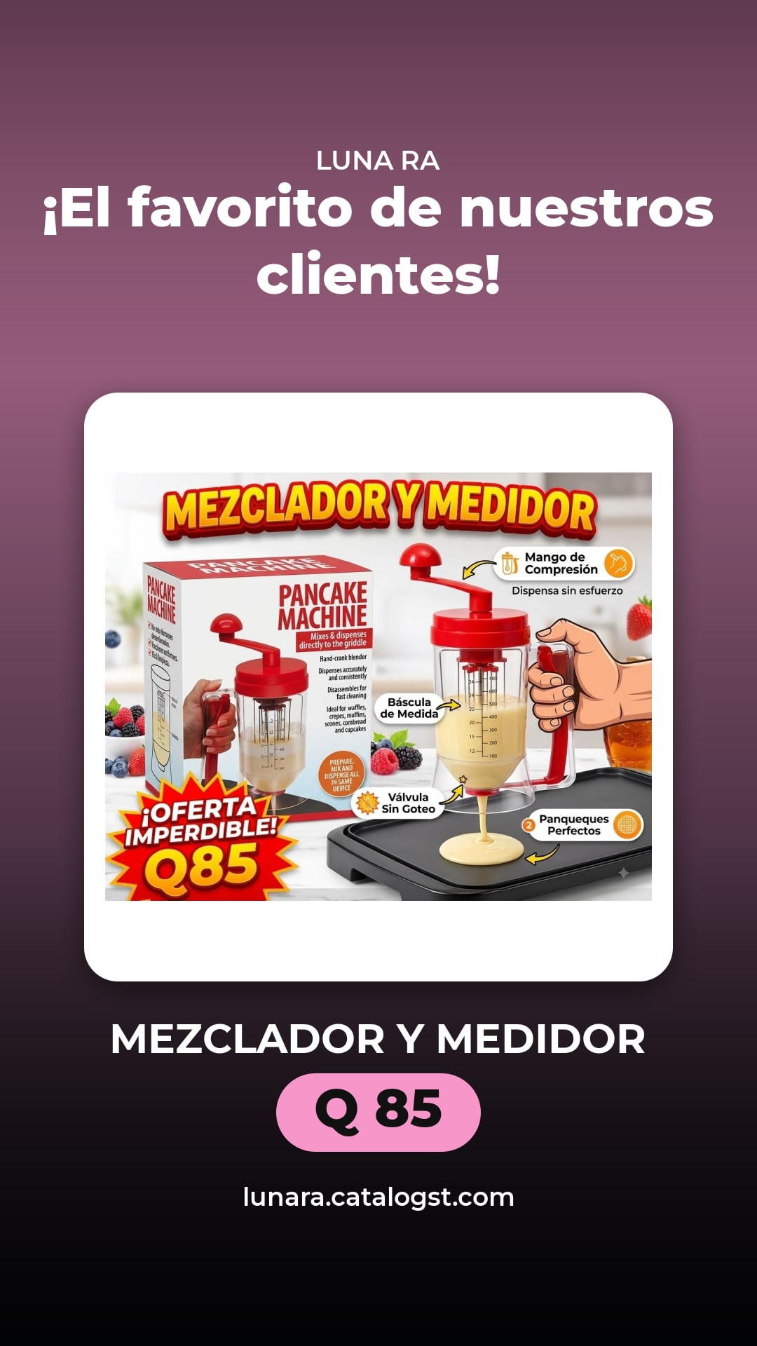 MEZCLADOR Y MEDIDOR