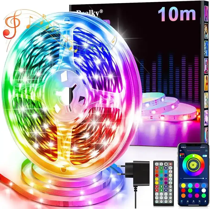 Tira led app control 10mts.