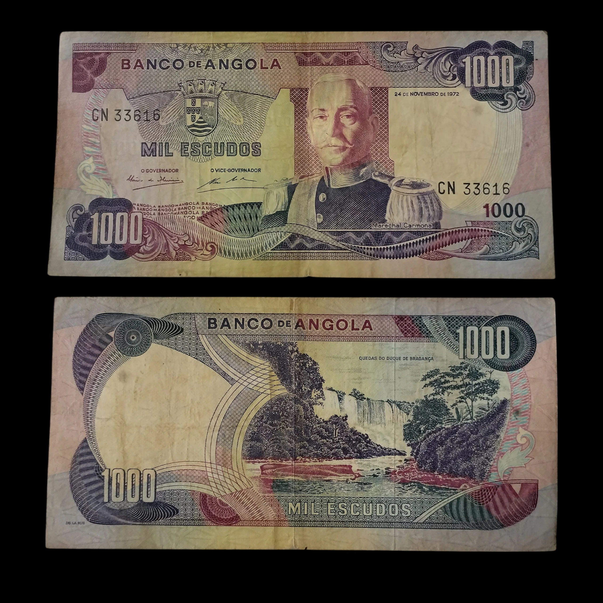 • Angola 1000 escudos circulado 