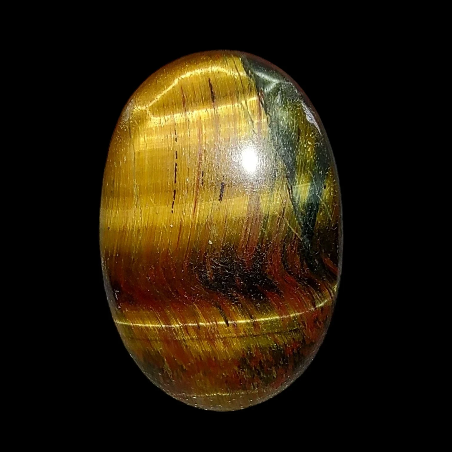 Cabujon premium de ojo de tigre de 36.85 quilates 4
