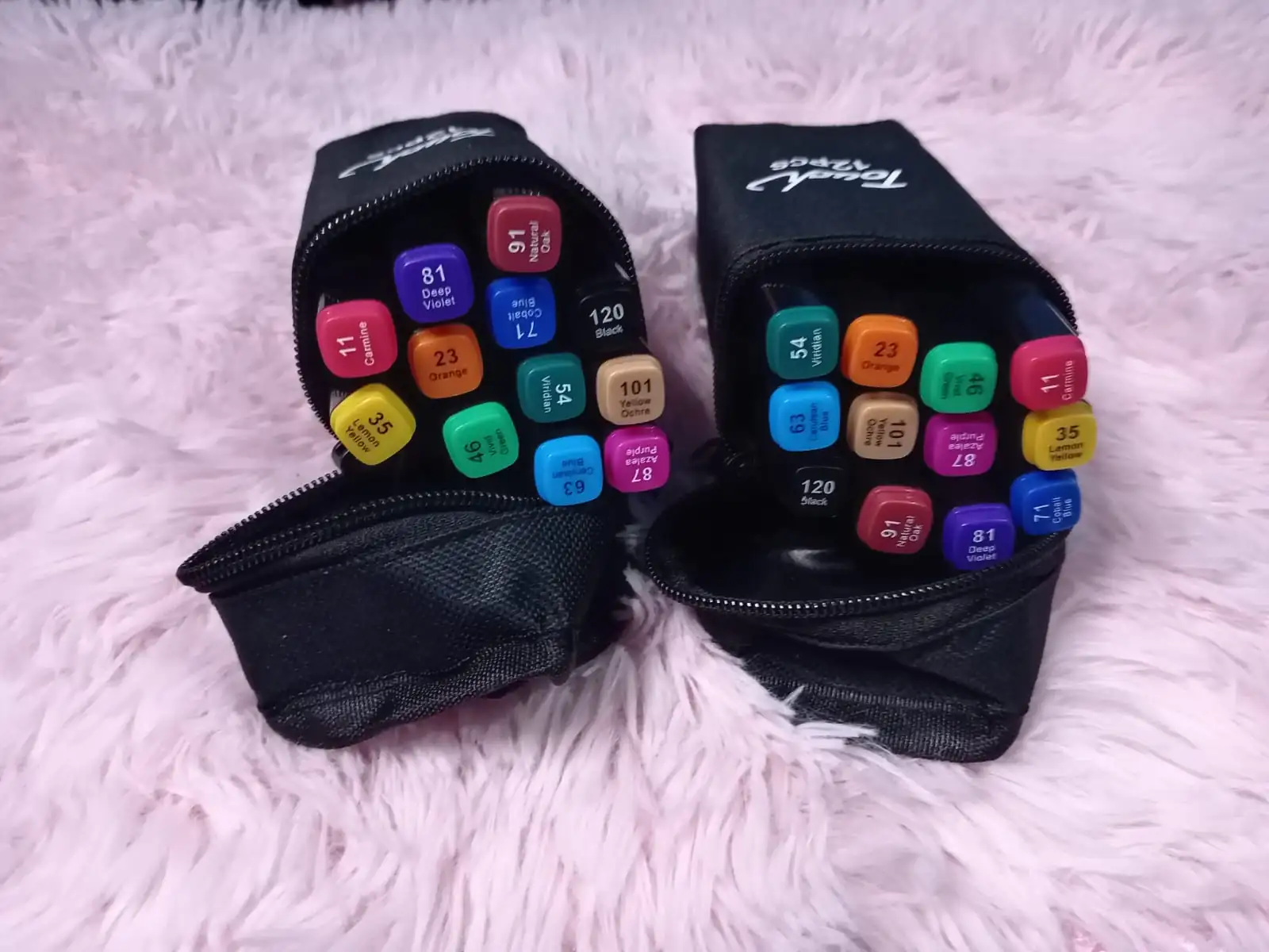 Marcadores touch doble punta 12PCS 2