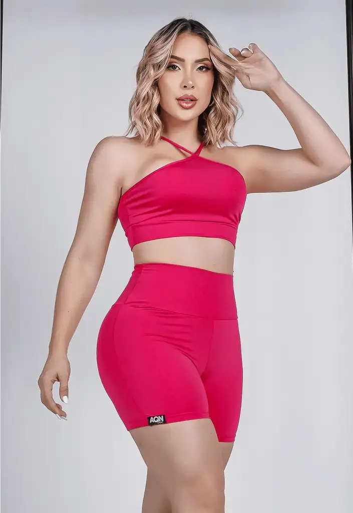 Conjunto Fitness Grace Rosa Pink