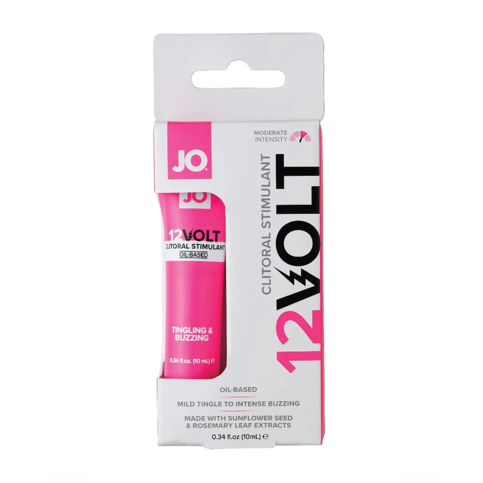 JO 12 Volt Clitoral Stimulant – Original – Stimulant 0.34 floz / 10 ml