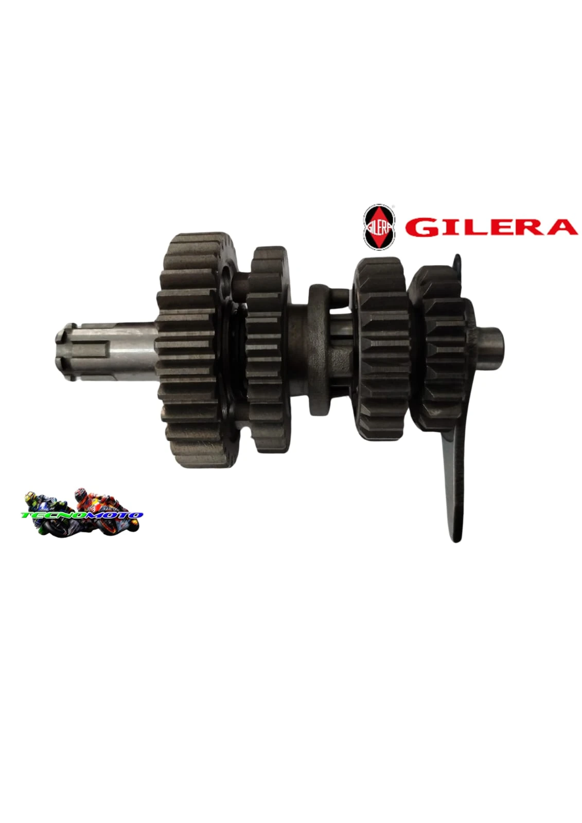 EJE PIÑON GILERA 110 SMASH/BIT  C/ENGRANAJES [GILERA] -47142