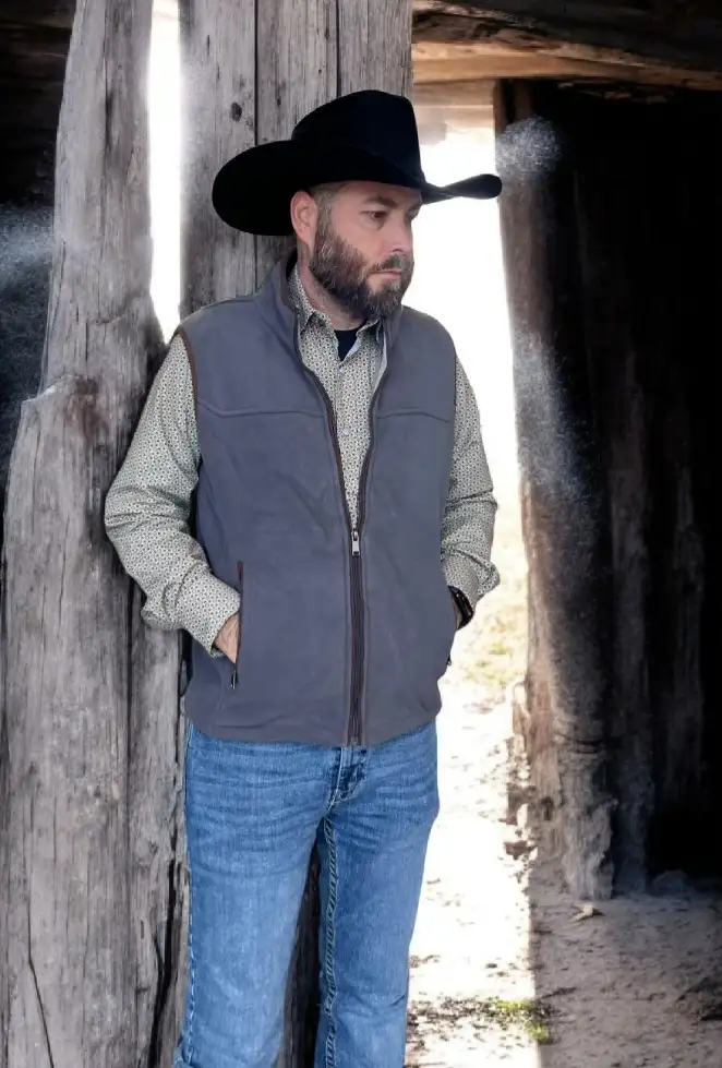 CHALECO VAQUERO TELA POLAR  4