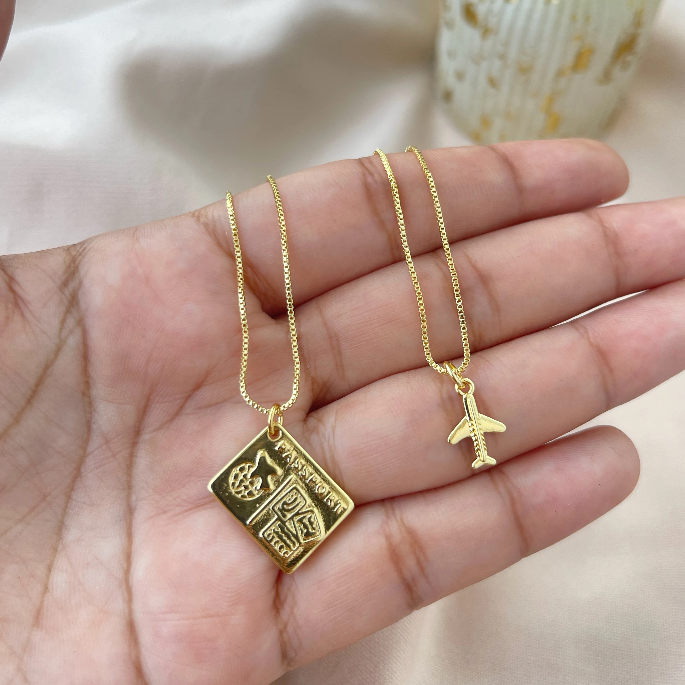 DÚO DE CADENAS PARA COMPARTIR VIJEMOS JUNT@S