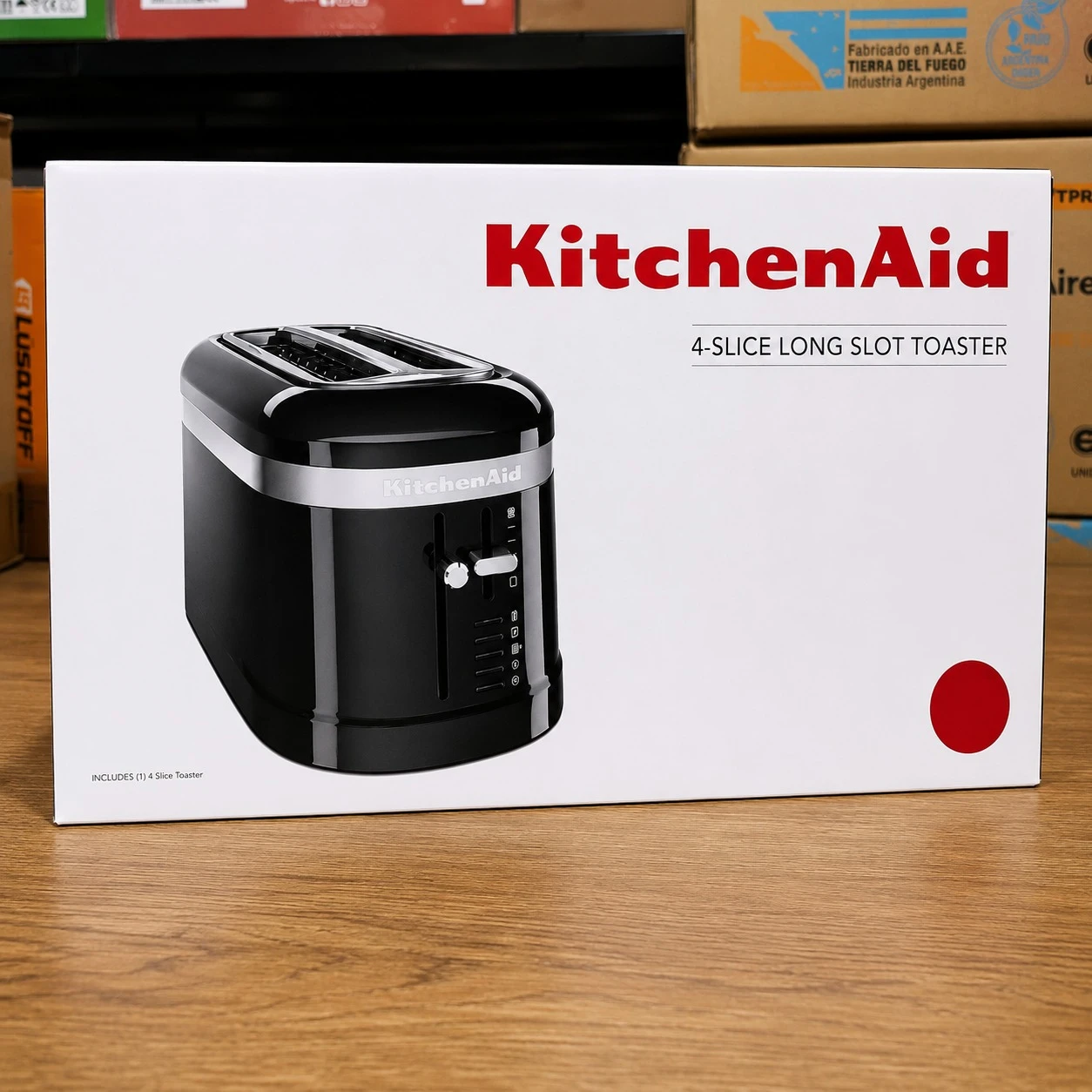 TOSTADORA KITCHENAID 4 PANES - ROJO