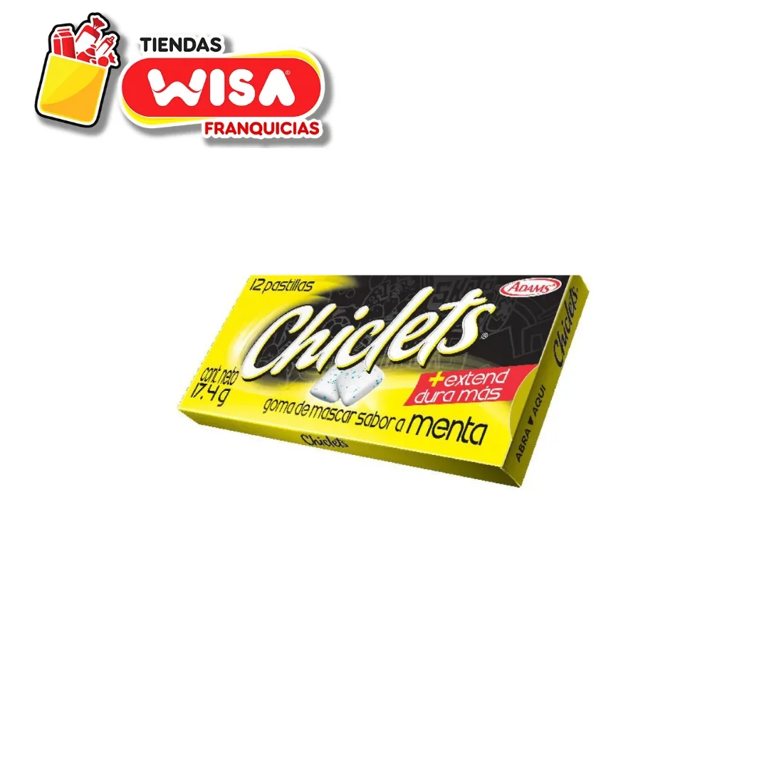 Chiclets Menta Adams 16.8 G