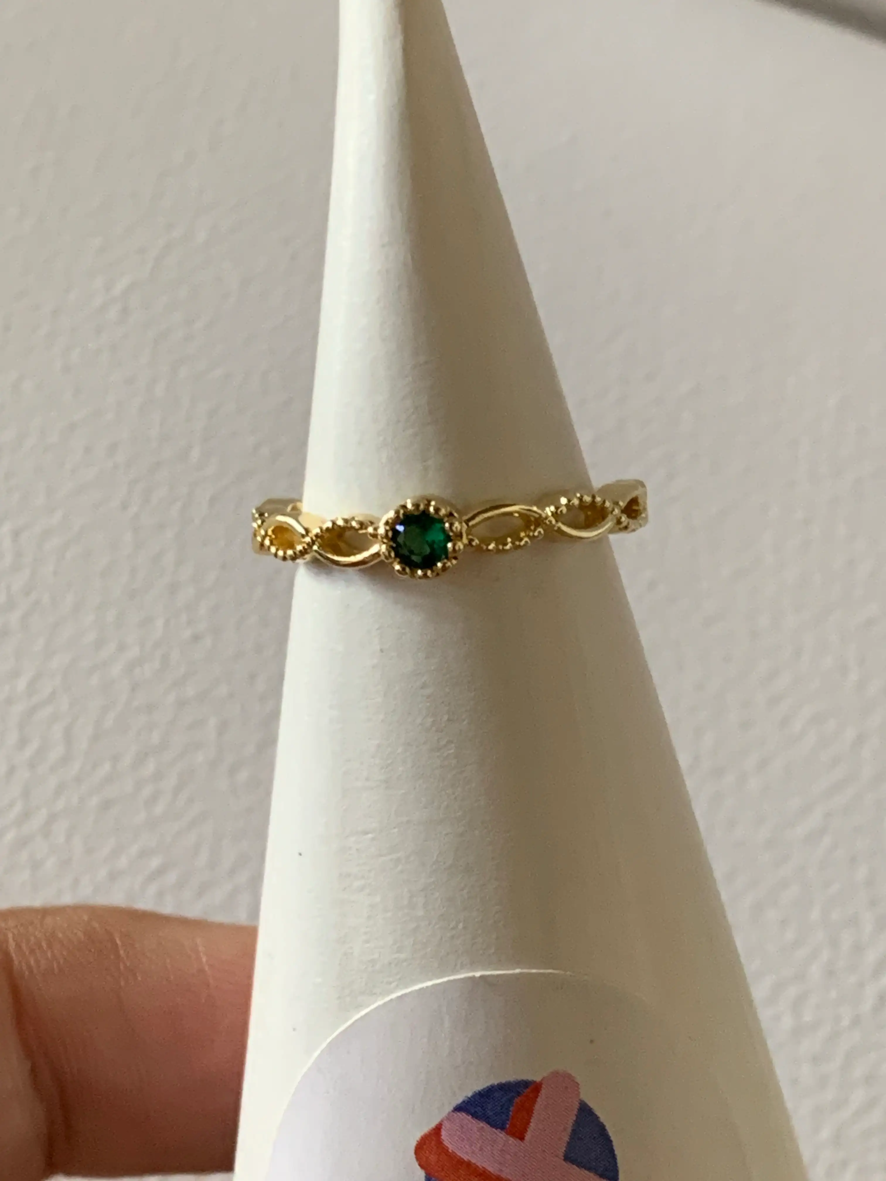 Anillo esmeralda 2