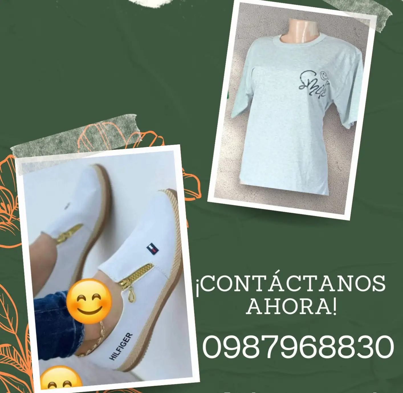 Colección zapatos y camiseta  2