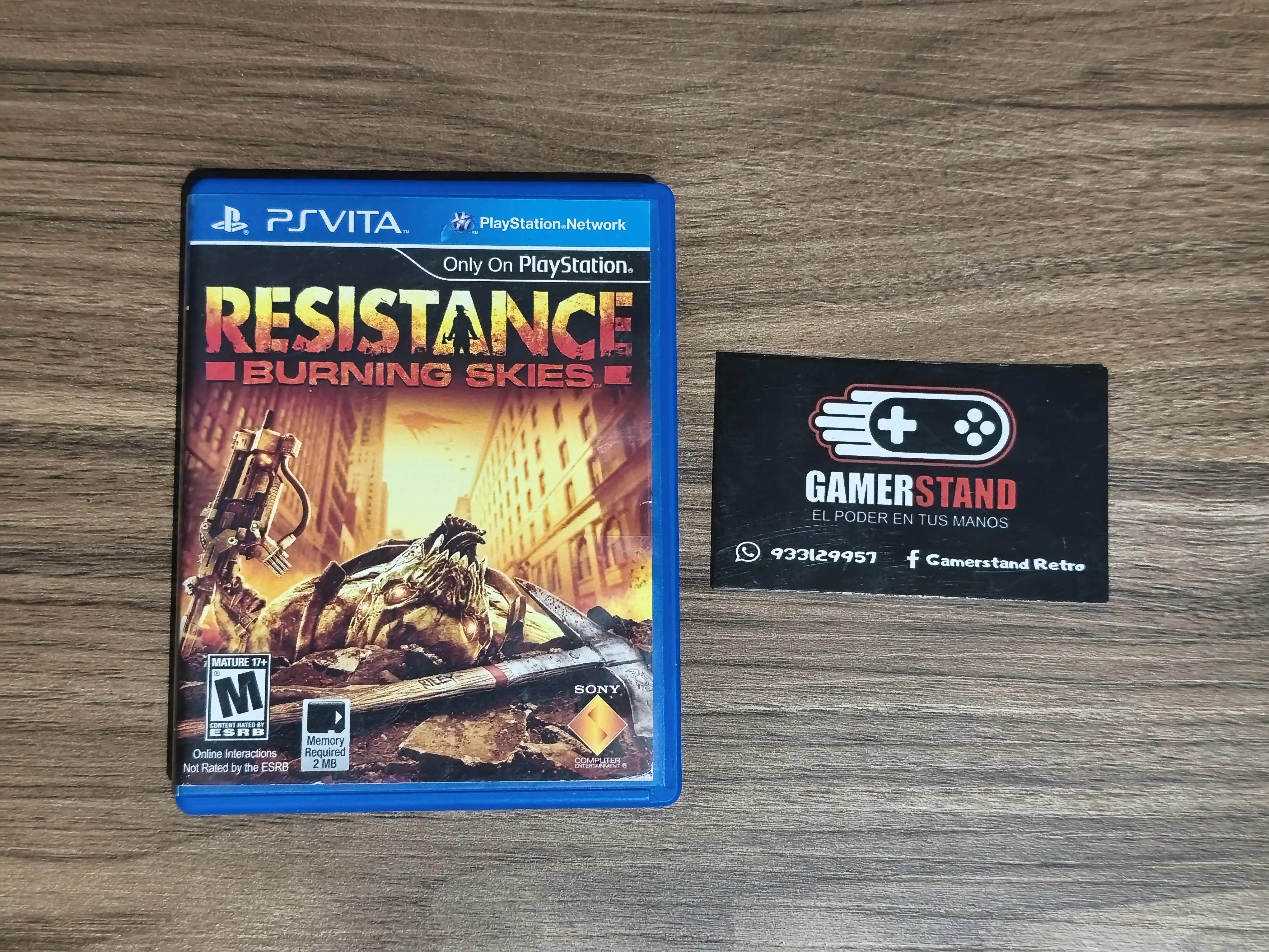 Resistance Burning Skies
