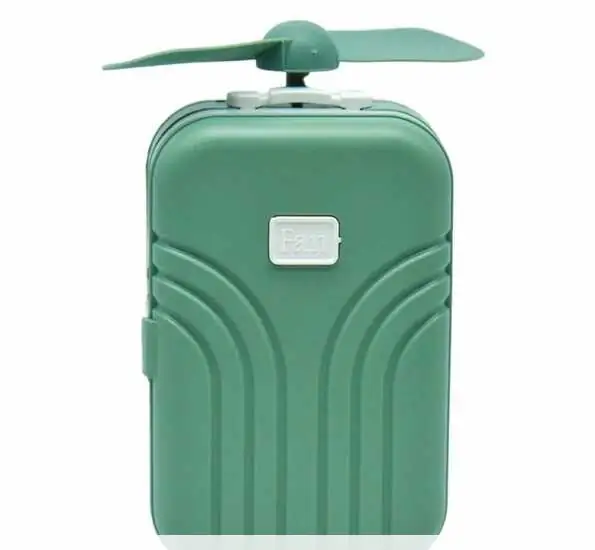 Aro De Luz Mini Maleta Con Espejo Y Ventilador  2