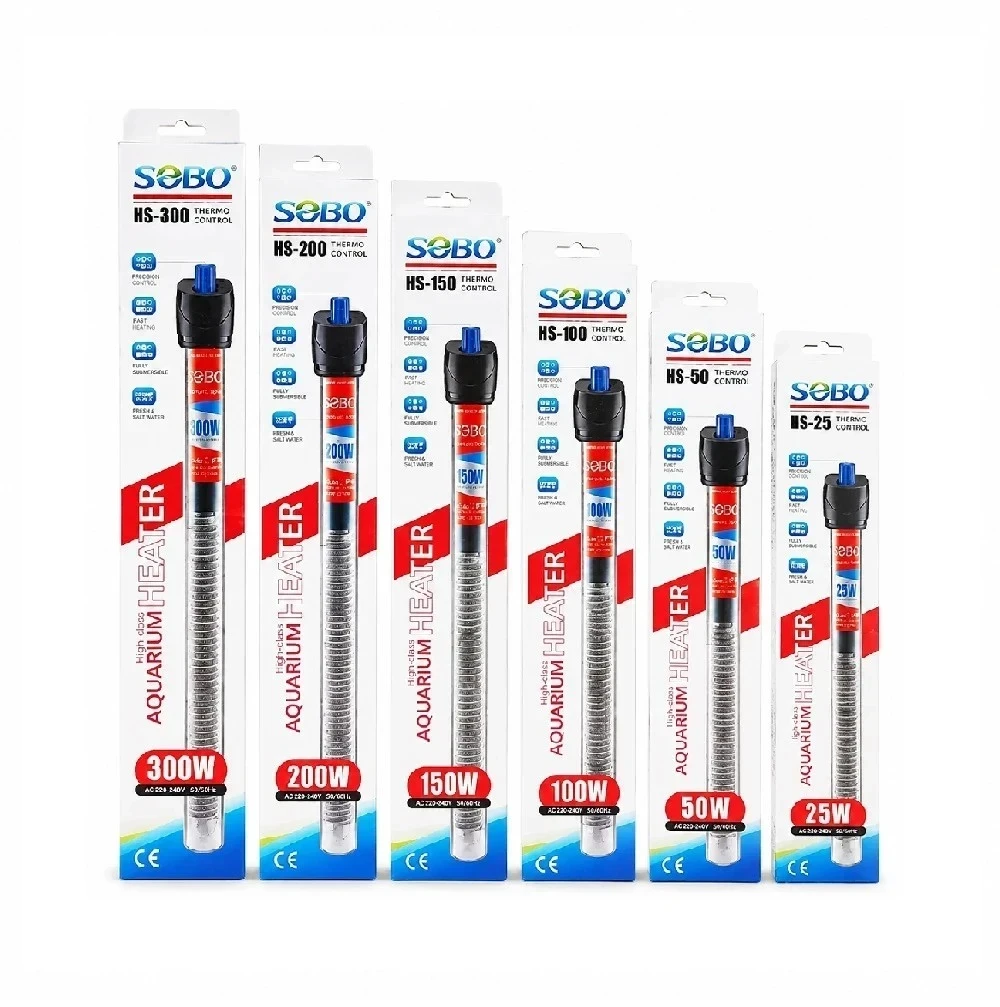 Termostato Calentador De Vidrio Regulable Marca Sobo 