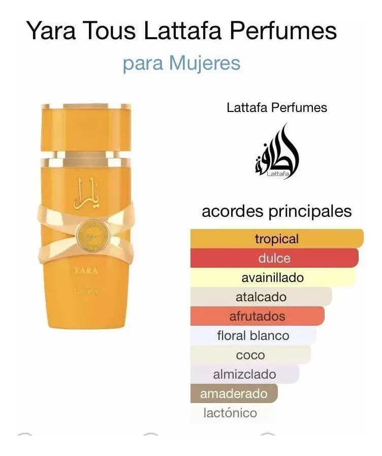 PERFUME YARA TOUS LATTAFA 3