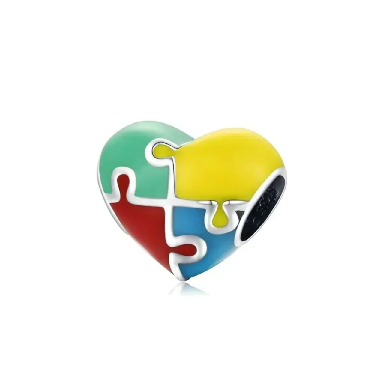 Charm Rompecabezas Corazón 