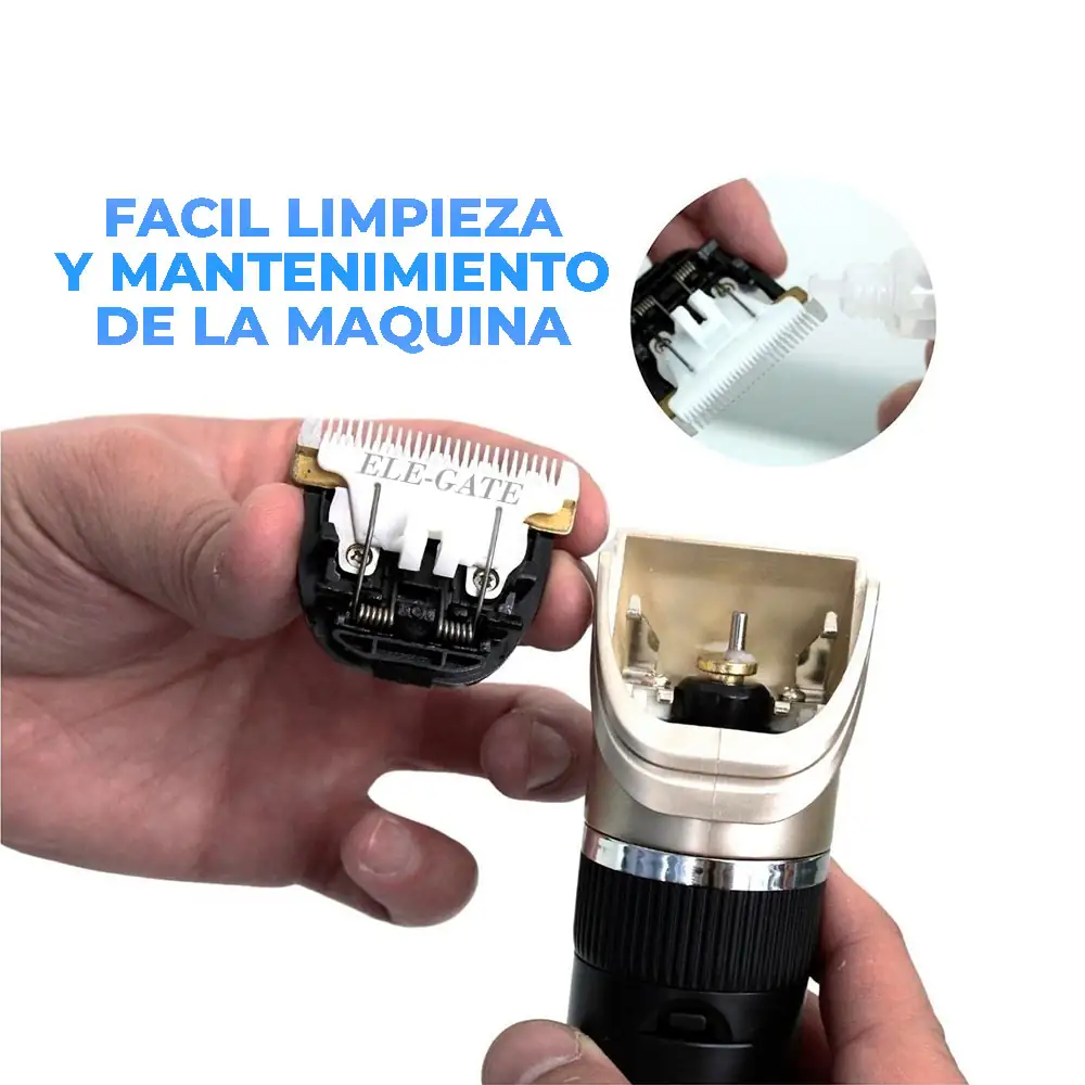 Kit Máquina Rasurado Cortadora Para Mascotas  3